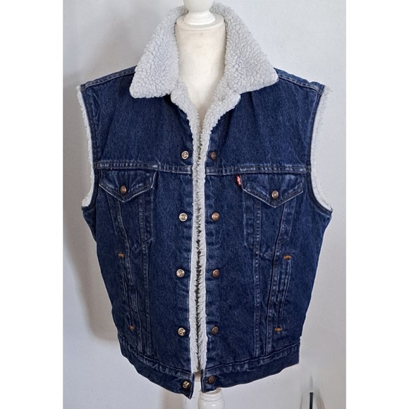 Levi's Jackets & Coats Mens Levis Denim Vest Large Poshmark